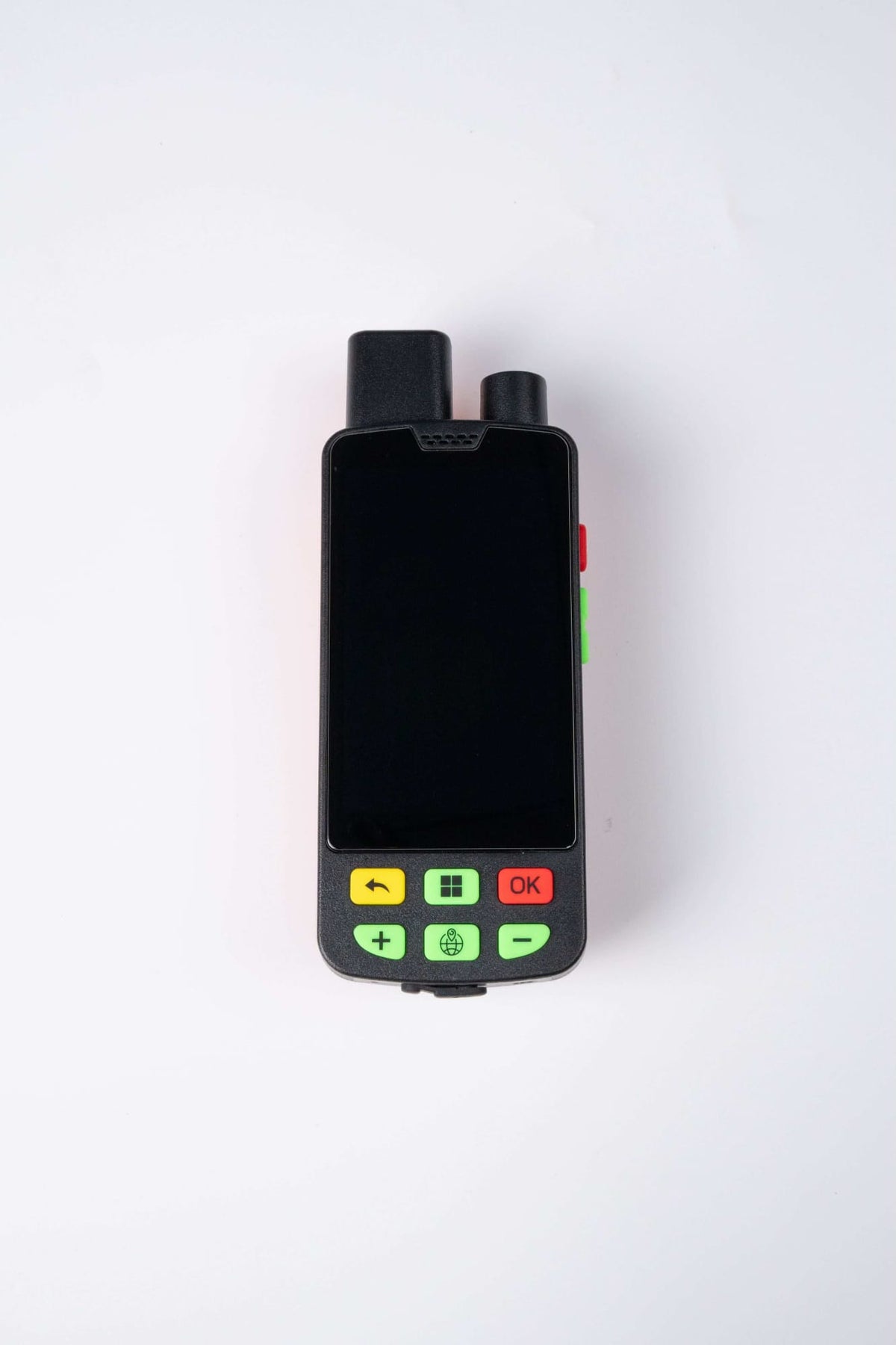 Localizador Gps tecnologia VHF + 4g con sistema android integrado.