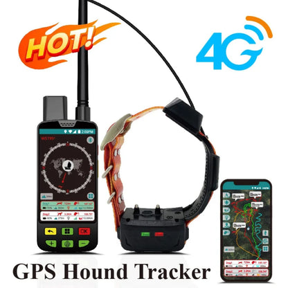 Localizador Gps tecnologia VHF + 4g con sistema android integrado.